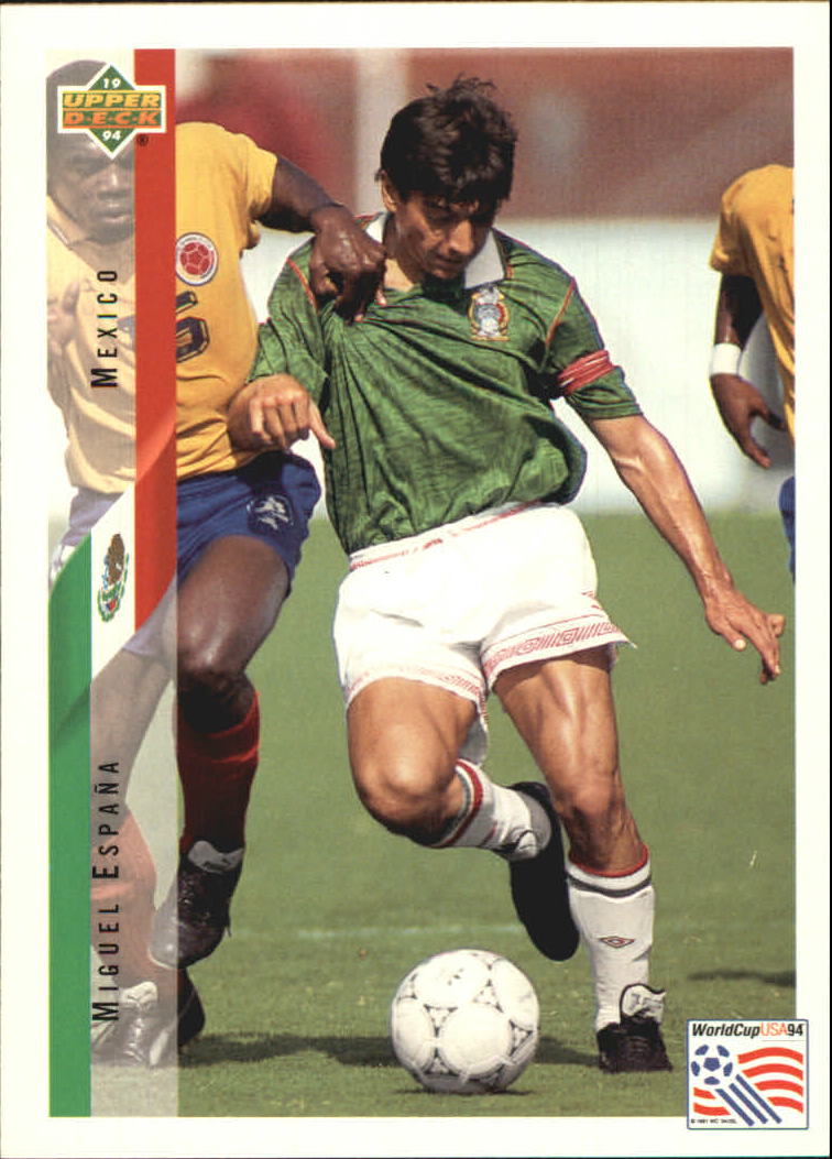1994 Upper Deck World Cup Contenders English/Spanish #38 Miguel Espana