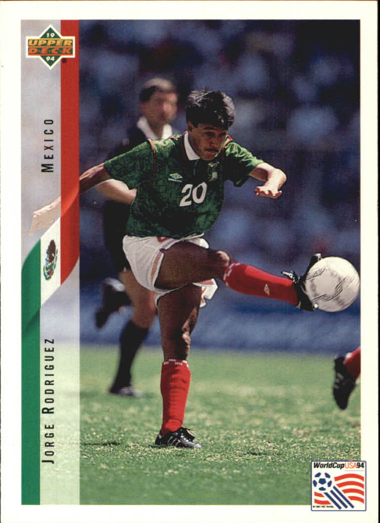 1994 Upper Deck World Cup Contenders English/Spanish #47 Jorge Rodriguez