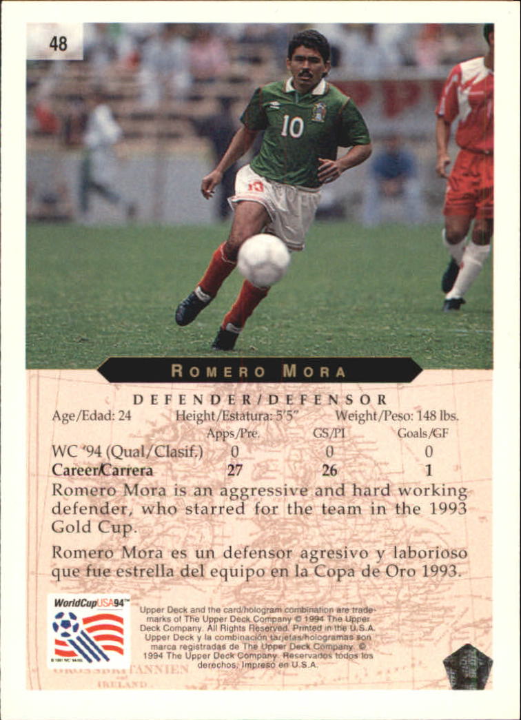 B3467- 1994 Upper Deck World Cup Contenders 1-200 -You Pick- 15+ FREE US SHIP