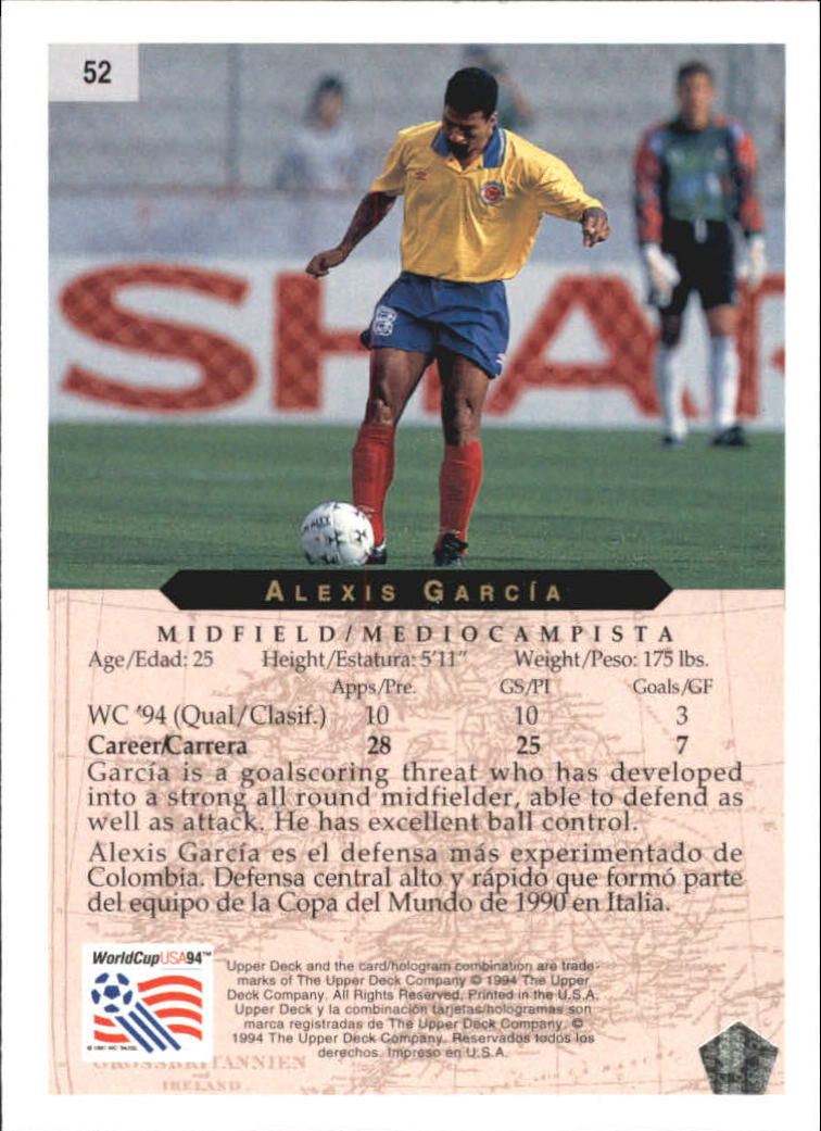 B3467- 1994 Upper Deck World Cup Contenders 1-200 -You Pick- 15+ FREE US SHIP