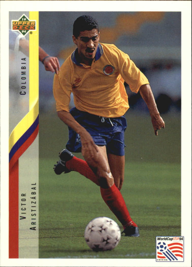 1994 Upper Deck World Cup Contenders English/Spanish #53 Victor Aristizabal