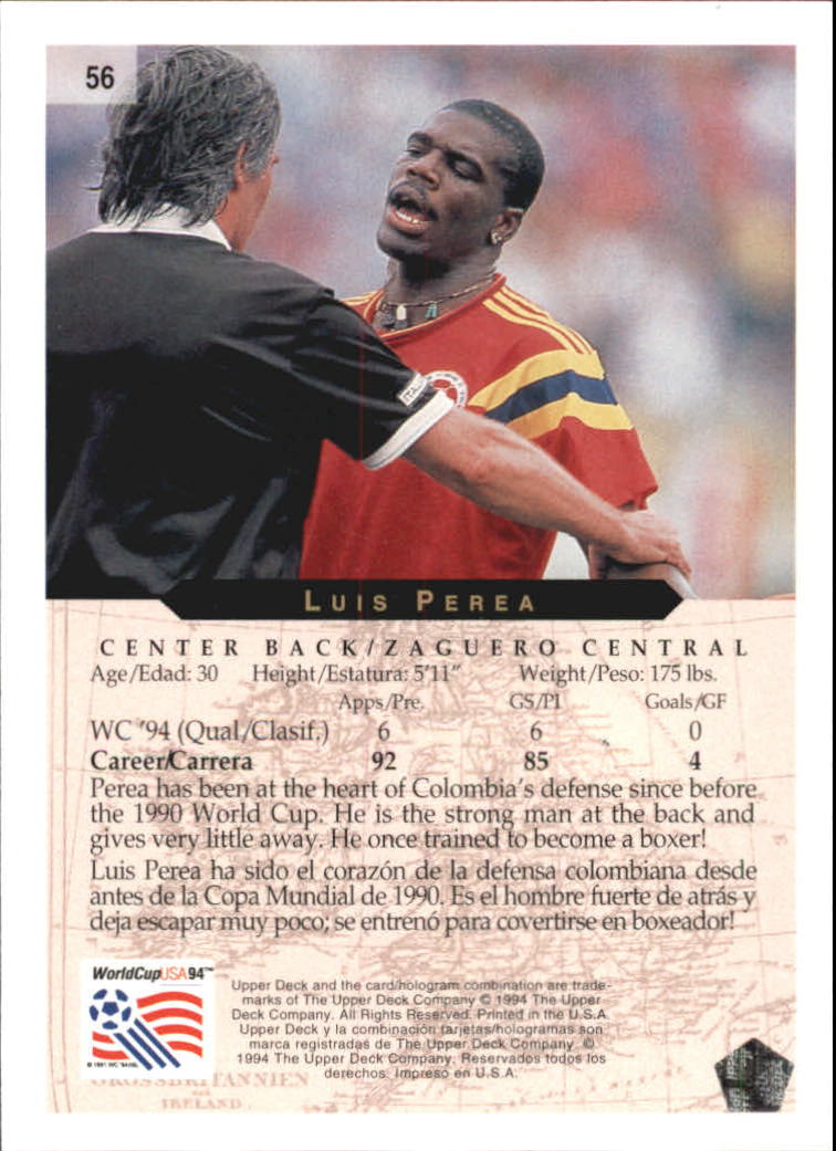 B3467- 1994 Upper Deck World Cup Contenders 1-200 -You Pick- 15+ FREE US SHIP