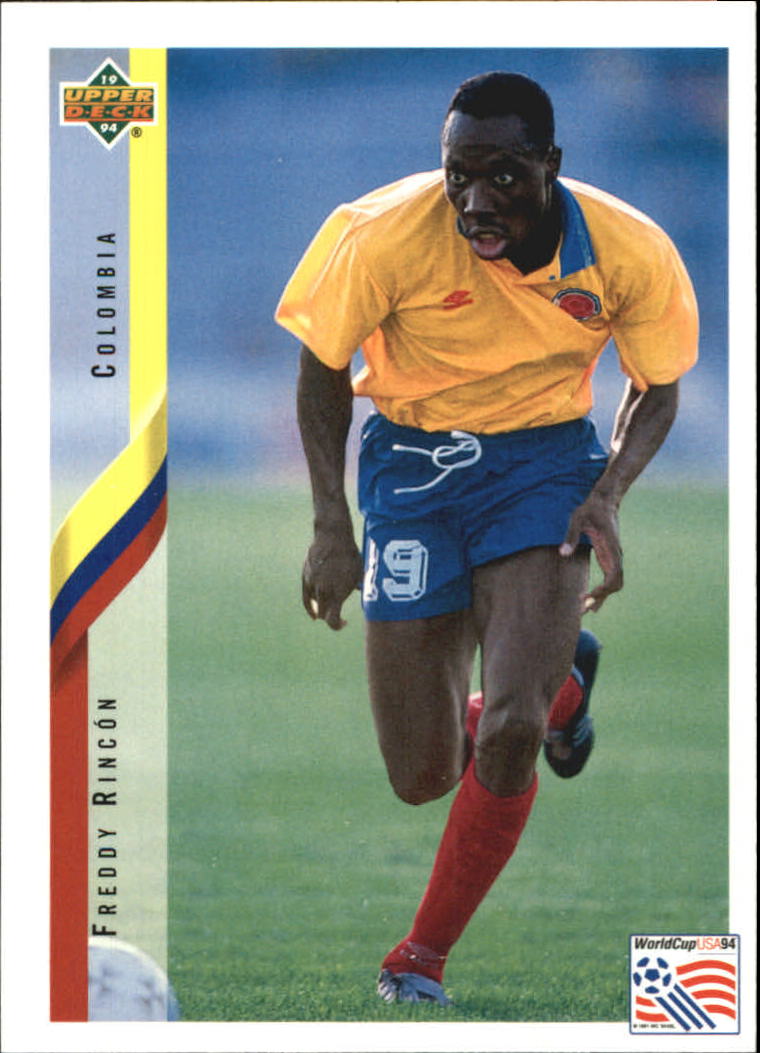 1994 Upper Deck World Cup Contenders English/Spanish #58 Freddy Rincon
