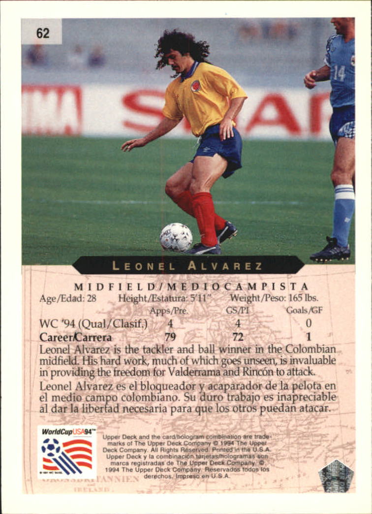 B3467- 1994 Upper Deck World Cup Contenders 1-200 -You Pick- 15+ FREE US SHIP