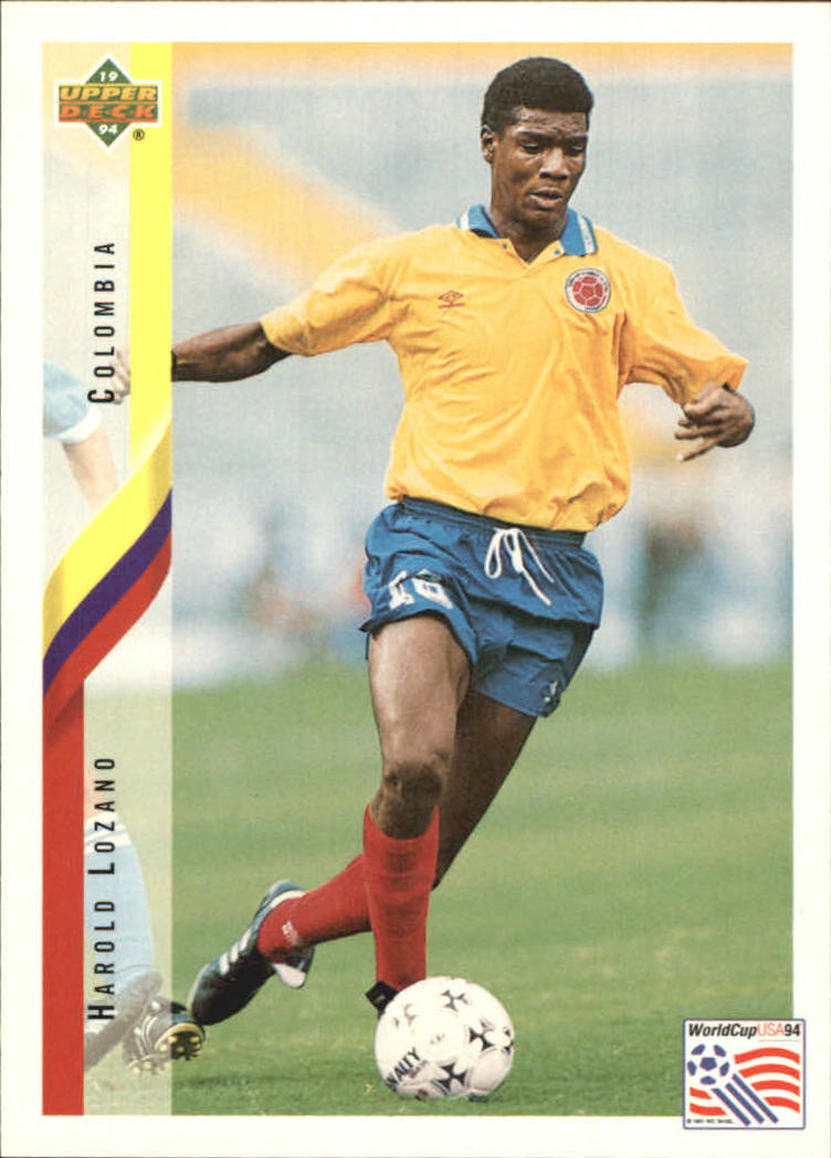 1994 Upper Deck World Cup Contenders English/Spanish #63 Harold Lozano