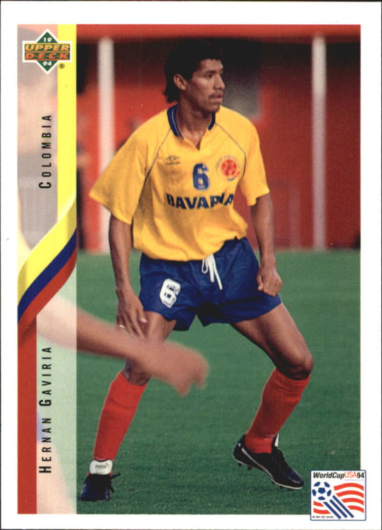 1994 Upper Deck World Cup Contenders English/Spanish #65 Hernan Gaviria