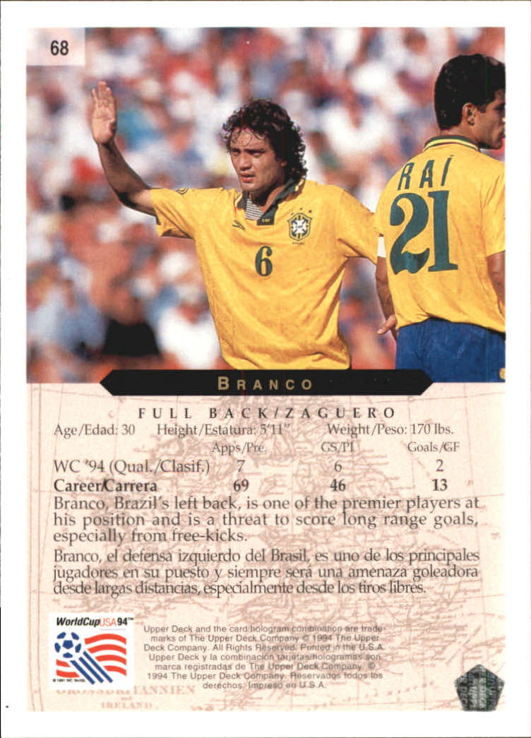 B3467- 1994 Upper Deck World Cup Contenders 1-200 -You Pick- 15+ FREE US SHIP