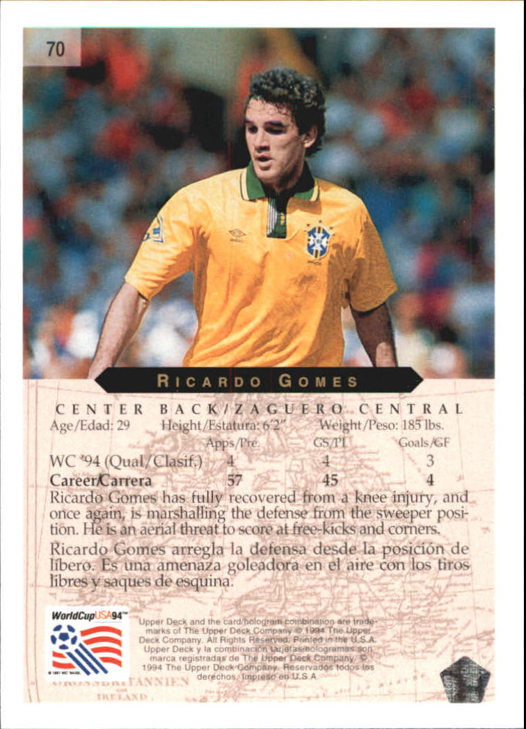 B3467- 1994 Upper Deck World Cup Contenders 1-200 -You Pick- 15+ FREE US SHIP