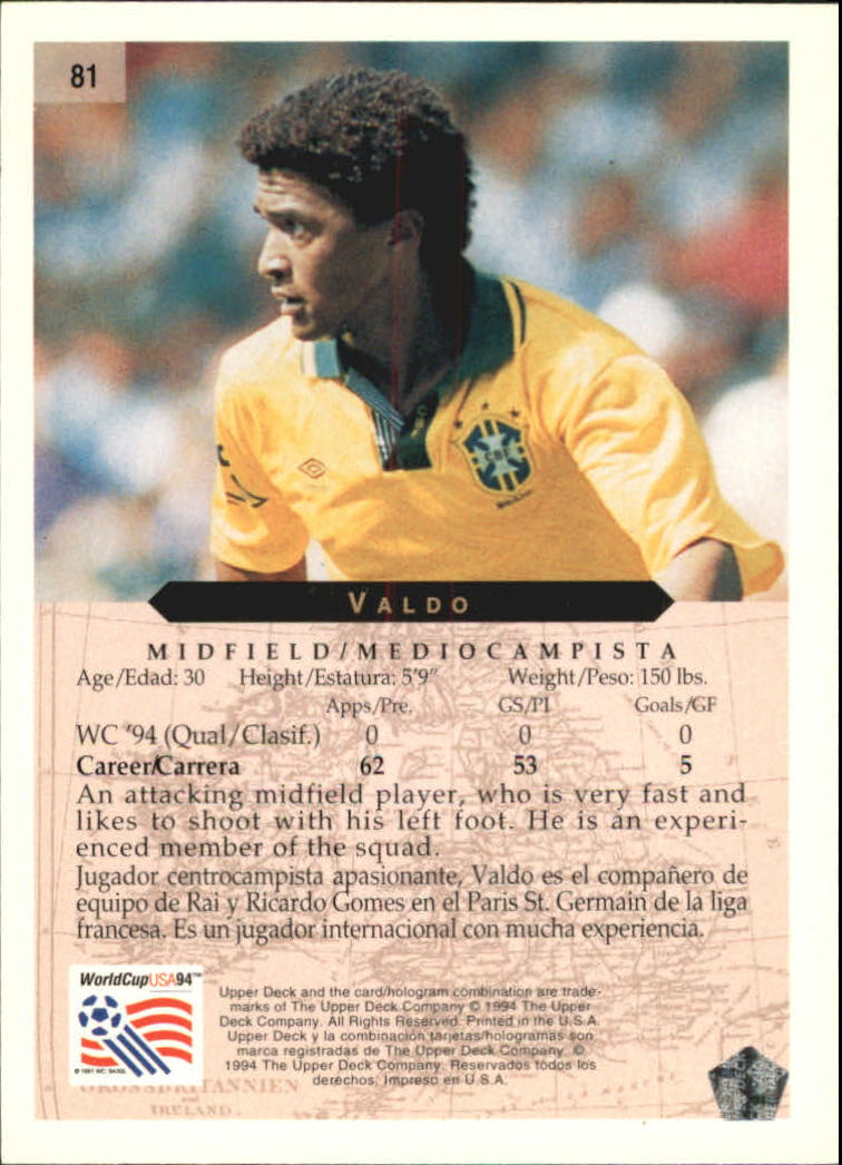 B3467- 1994 Upper Deck World Cup Contenders 1-200 -You Pick- 15+ FREE US SHIP