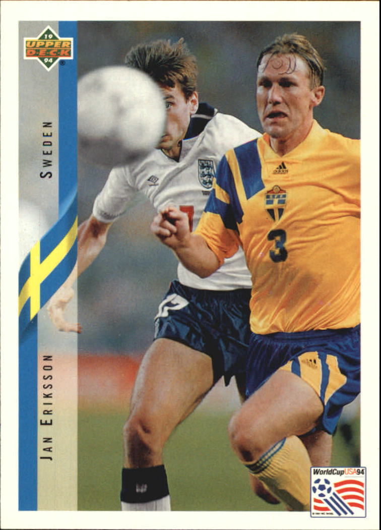 1994 Upper Deck World Cup Contenders English/Spanish #88 Jan Eriksson