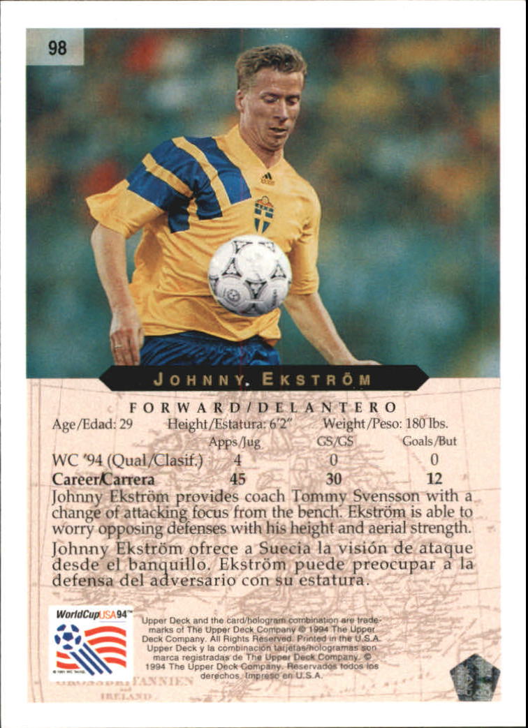 B3467- 1994 Upper Deck World Cup Contenders 1-200 -You Pick- 15+ FREE US SHIP