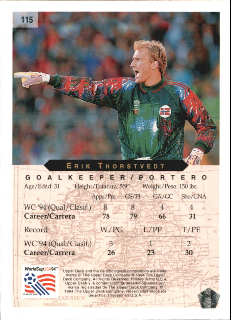 B3467- 1994 Upper Deck World Cup Contenders 1-200 -You Pick- 15+ FREE US SHIP