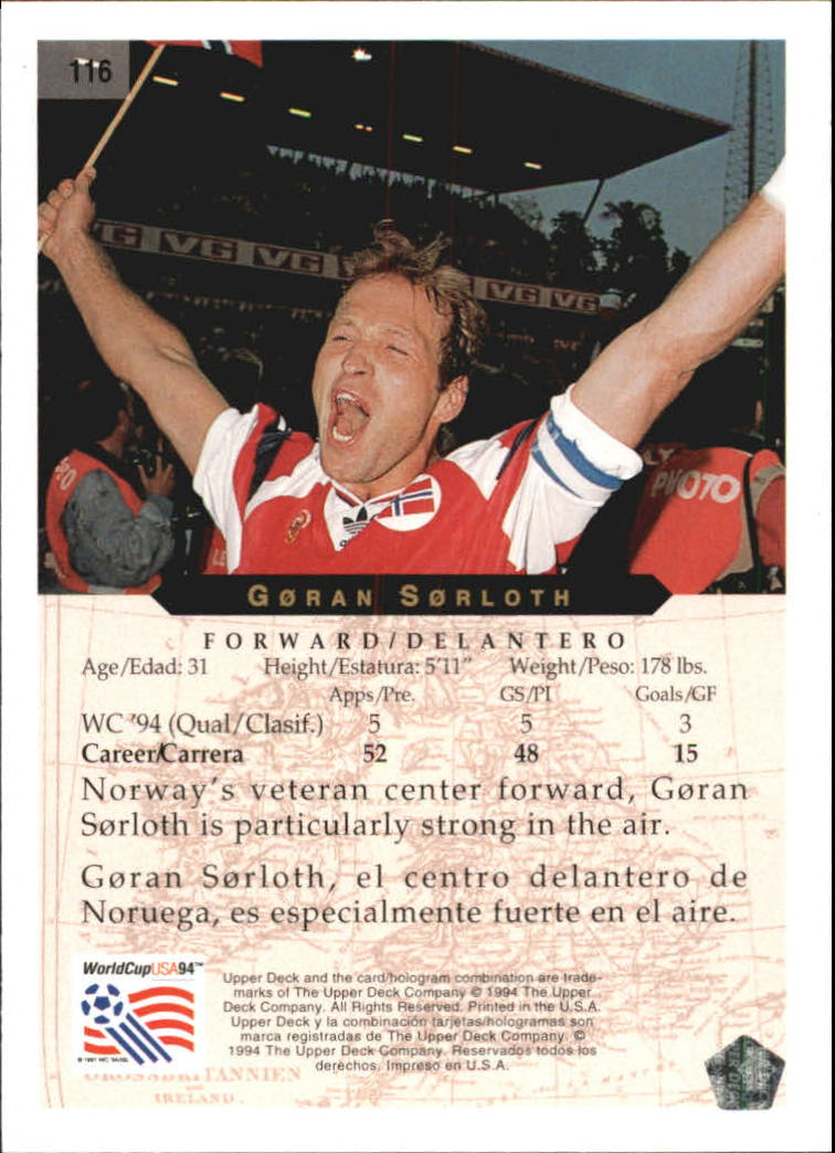 B3467- 1994 Upper Deck World Cup Contenders 1-200 -You Pick- 15+ FREE US SHIP