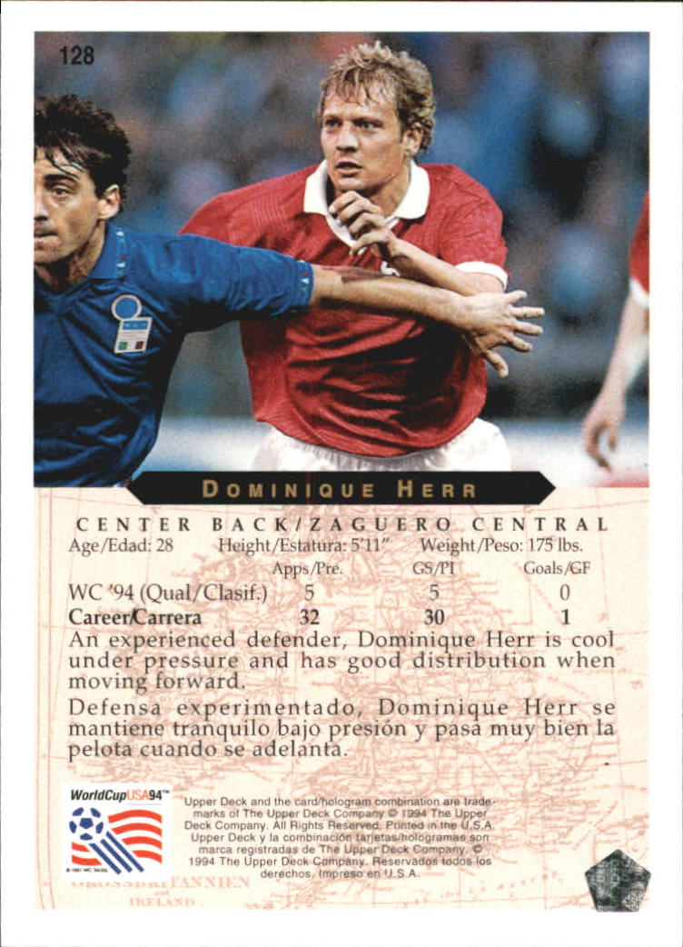 B3467- 1994 Upper Deck World Cup Contenders 1-200 -You Pick- 15+ FREE US SHIP