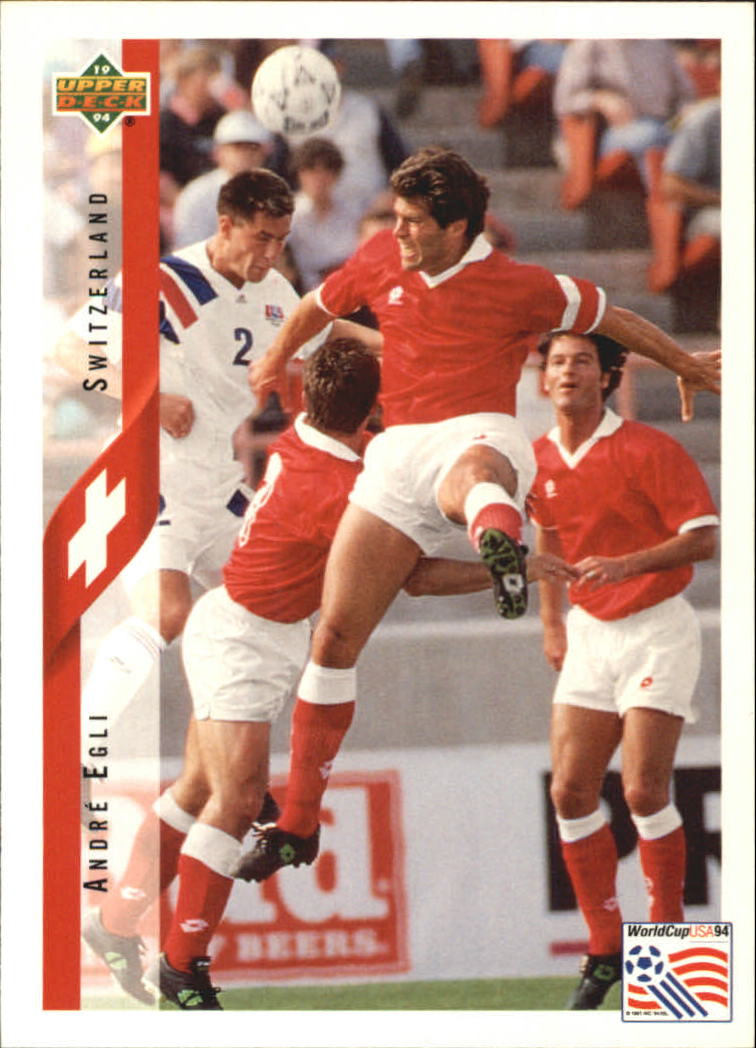 1994 Upper Deck World Cup Contenders English/Spanish #136 Andr Egli