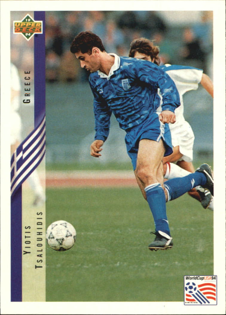 1994 Upper Deck World Cup Contenders English/Spanish #142 Yiotis Tsalouhidis