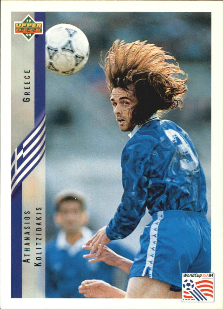 1994 Upper Deck World Cup Contenders English/Spanish #144 Athanasios Kolitsidakis