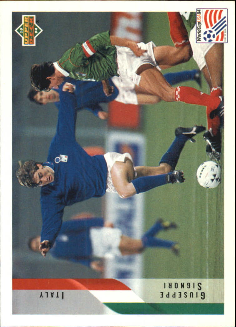 1994 Upper Deck World Cup Contenders English/Spanish #156 Giuseppe Signori