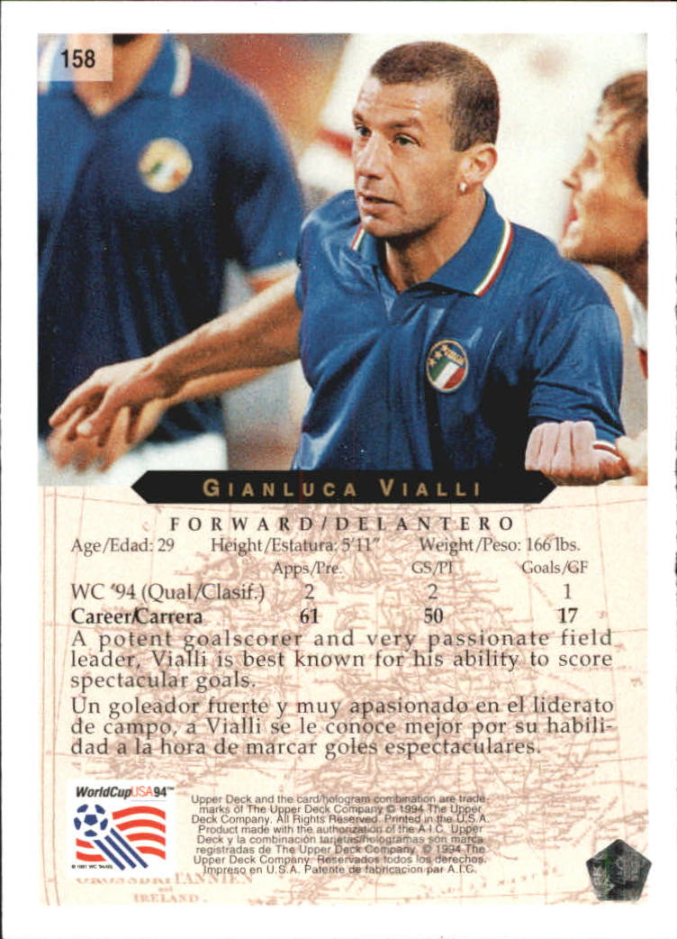 B3467- 1994 Upper Deck World Cup Contenders 1-200 -You Pick- 15+ FREE US SHIP