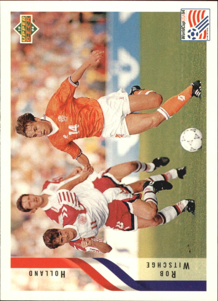 1994 Upper Deck World Cup Contenders English/Spanish #176 Rob Witschge