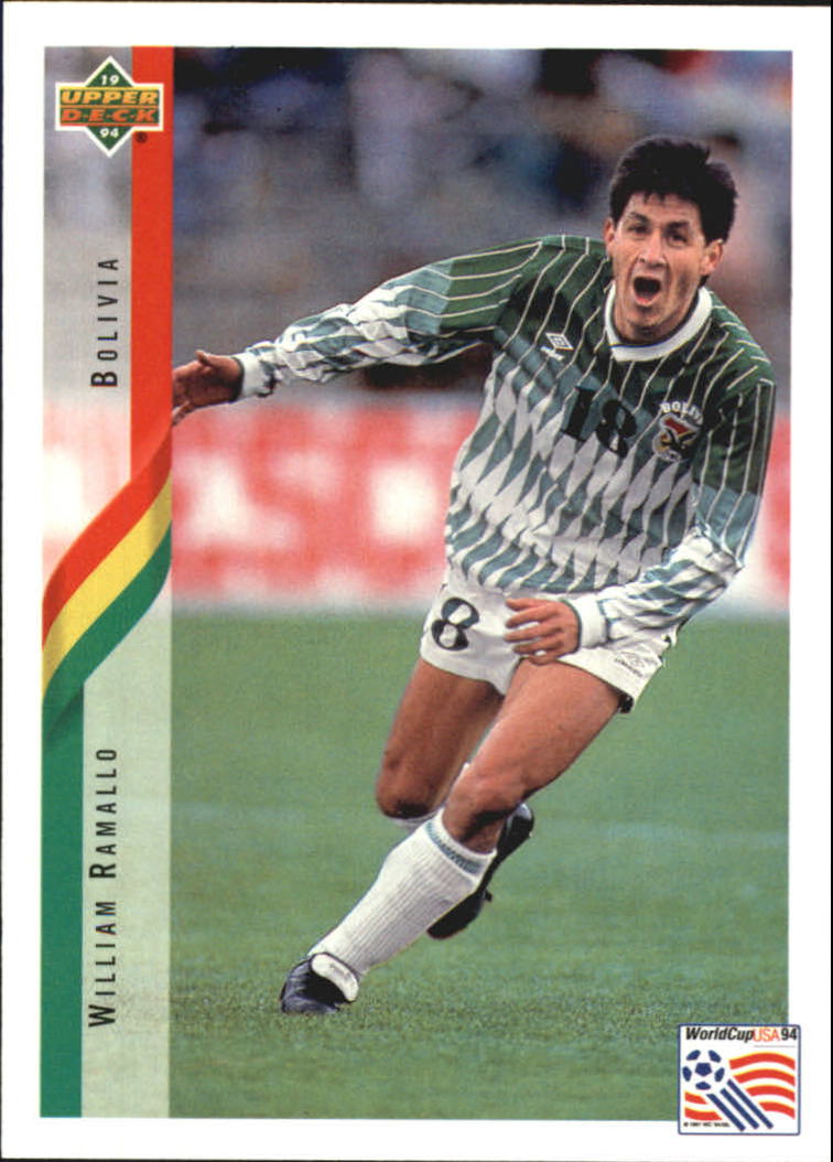 1994 Upper Deck World Cup Contenders English/Spanish #217 William Romallo