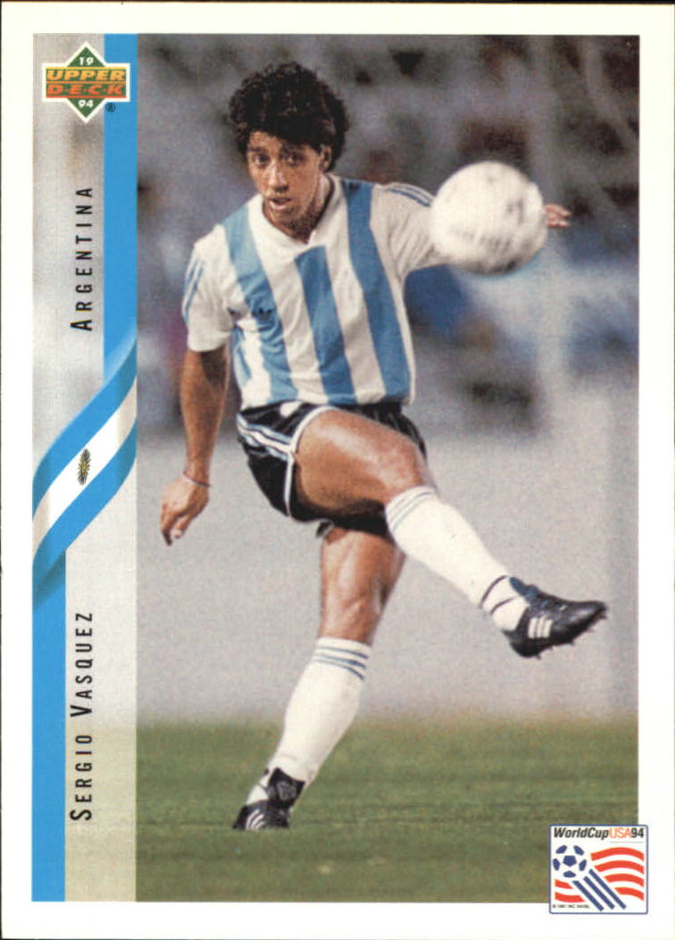 1994 Upper Deck World Cup Contenders English/Spanish #236 Sergio Vasquez