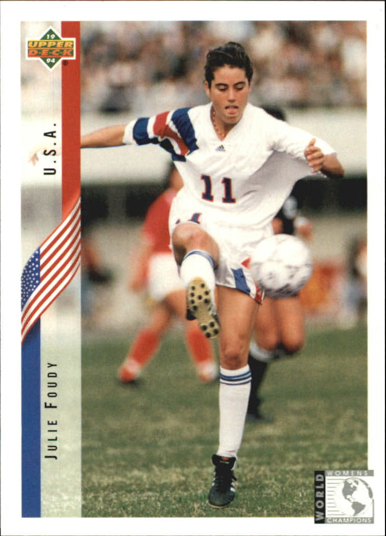 1994 Upper Deck World Cup Contenders English/Spanish #271 Julie Foudy