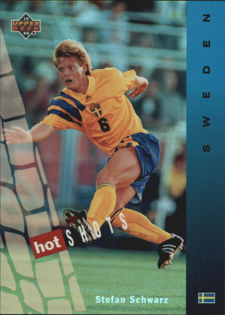 1994 Upper Deck World Cup Contenders English/Spanish Hot Shots #HS3 Stefan Schwarz