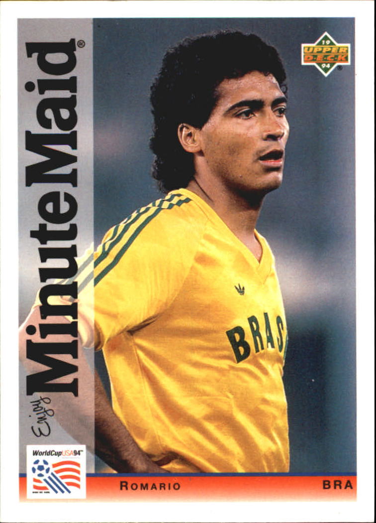1994 Upper Deck World Cup Minute Maid #5 Romario