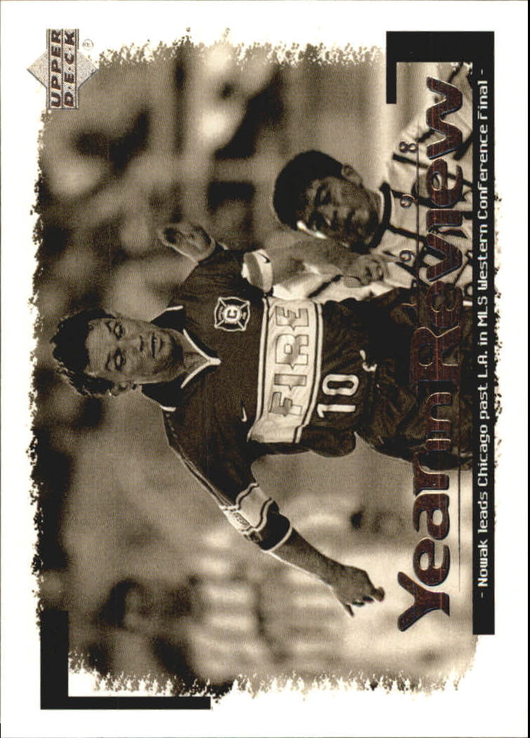 B6318- 1999 Upper Deck MLS Soccer Card #s 1-110 -You Pick- 15+ FREE US SHIP - Picture 184 of 209