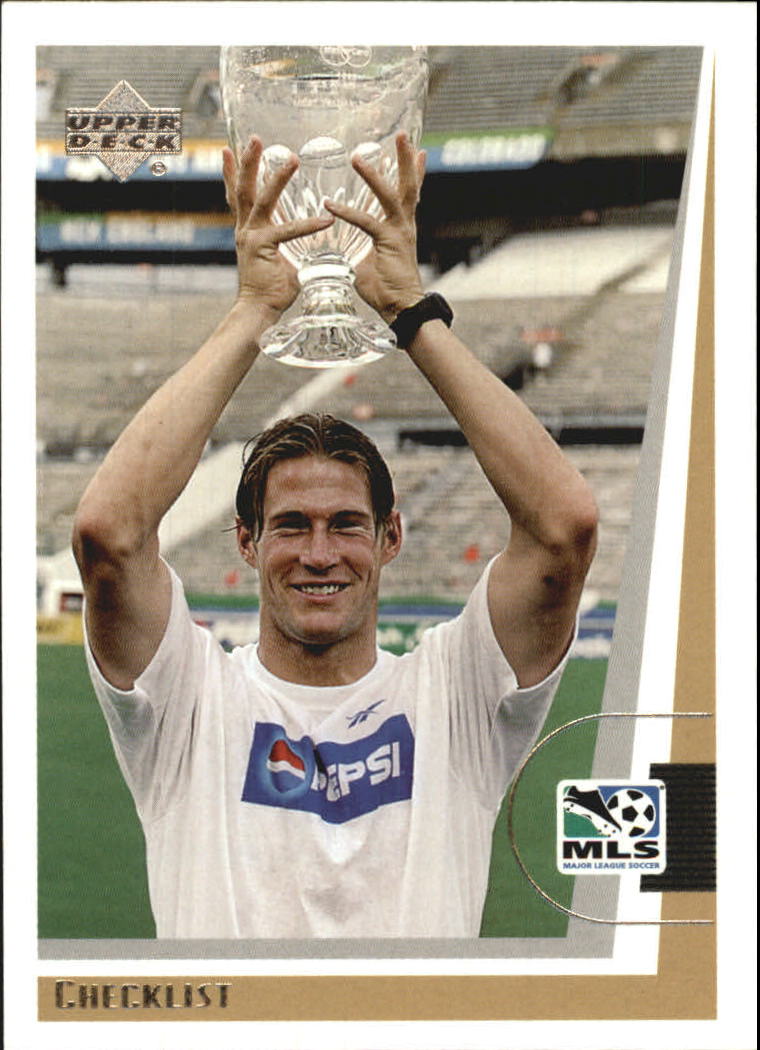 B6318- 1999 Upper Deck MLS Soccer Card #s 1-110 -You Pick- 15+ FREE US SHIP - Picture 208 of 209