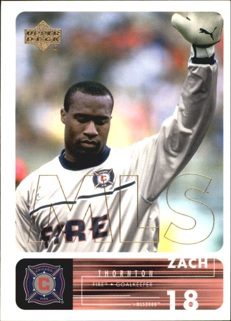 2000 Upper Deck MLS #32 Zach Thornton