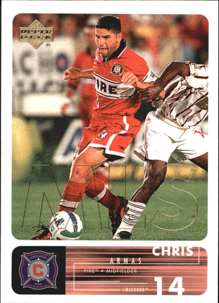 2000 Upper Deck MLS #36 Chris Armas