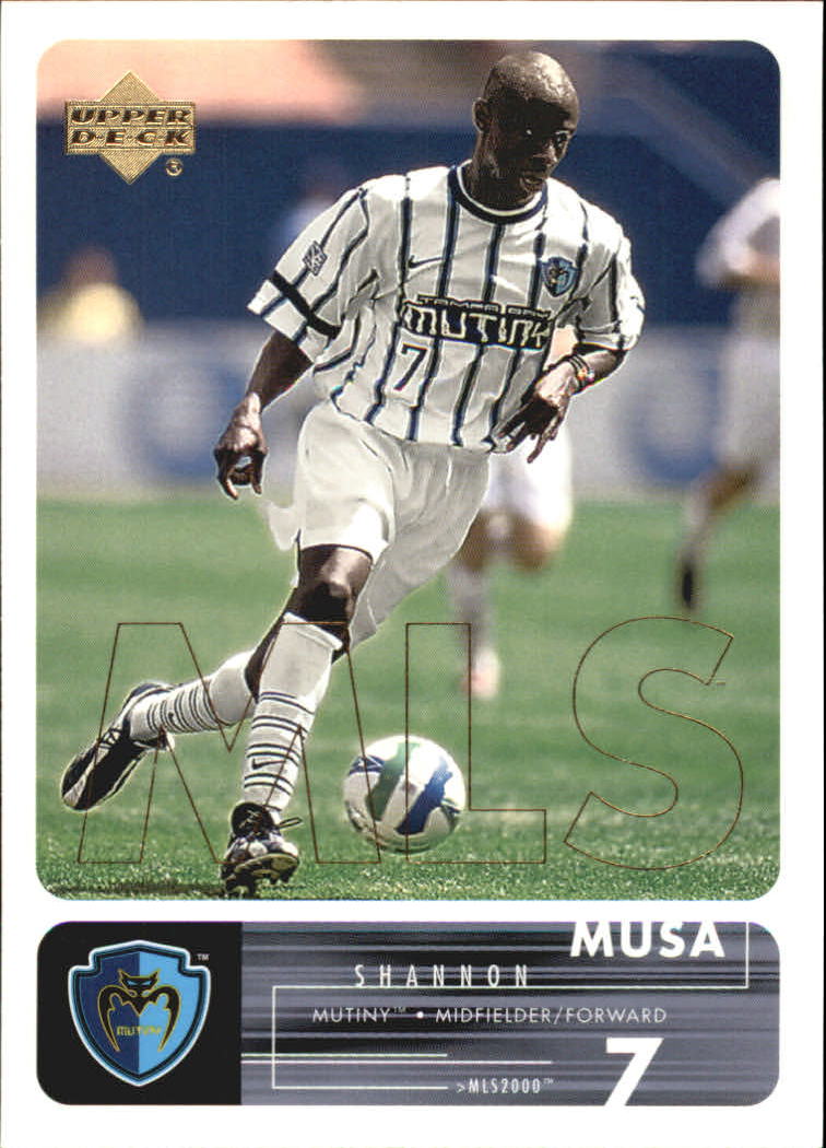 2000 Upper Deck MLS #50 Musa Shannon
