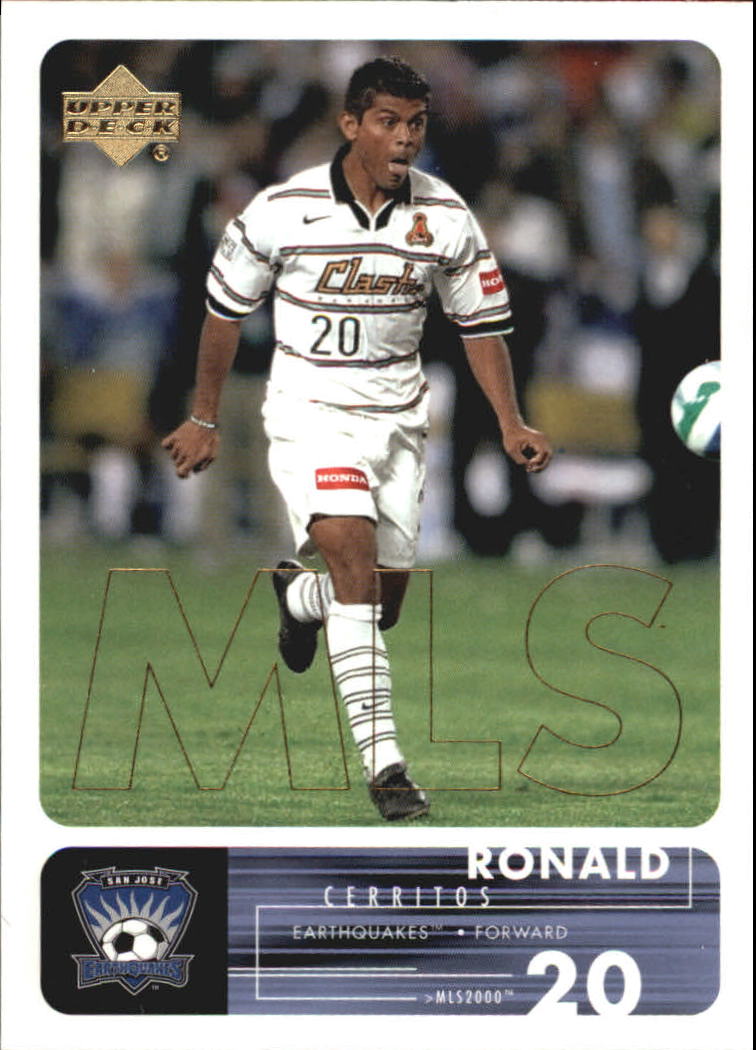 2000 Upper Deck MLS #58 Ronald Cerritos