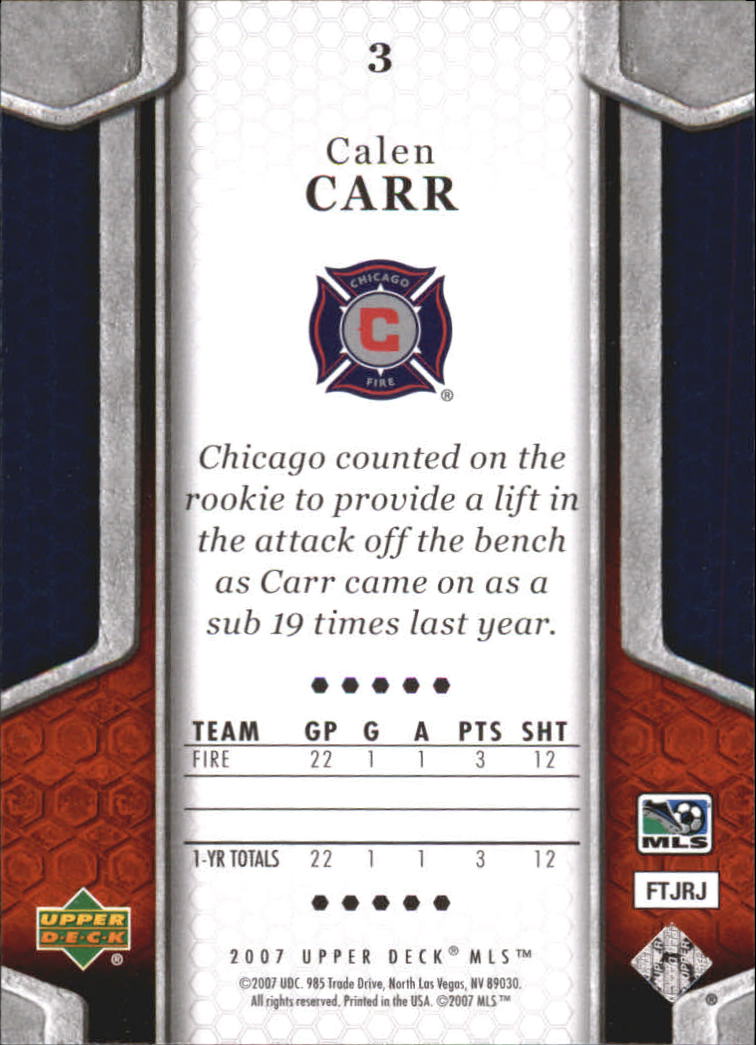B2113- 2007 Upper Deck MLS Soccer #s 1-100 +Inserts -You Pick- 15+ FREE US SHIP - Picture 7 of 135