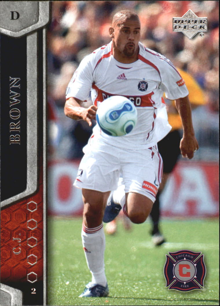 2007 Upper Deck MLS #8 C.J. Brown RC