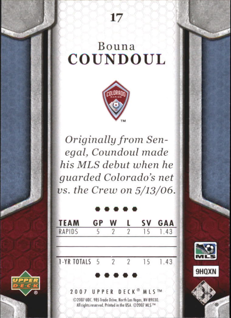 B2113- 2007 Upper Deck MLS Soccer #s 1-100 +Inserts -You Pick- 15+ FREE US SHIP - Picture 17 of 135
