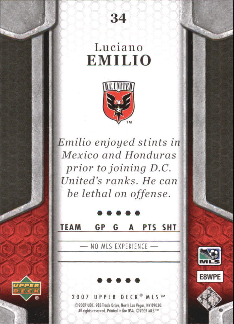 B2113- 2007 Upper Deck MLS Soccer #s 1-100 +Inserts -You Pick- 15+ FREE US SHIP - Picture 37 of 135
