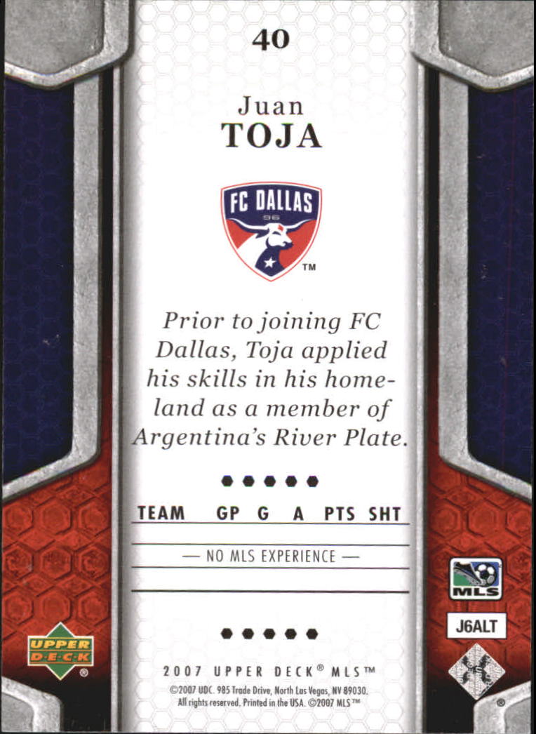 B2113- 2007 Upper Deck MLS Soccer #s 1-100 +Inserts -You Pick- 15+ FREE US SHIP - Picture 49 of 135