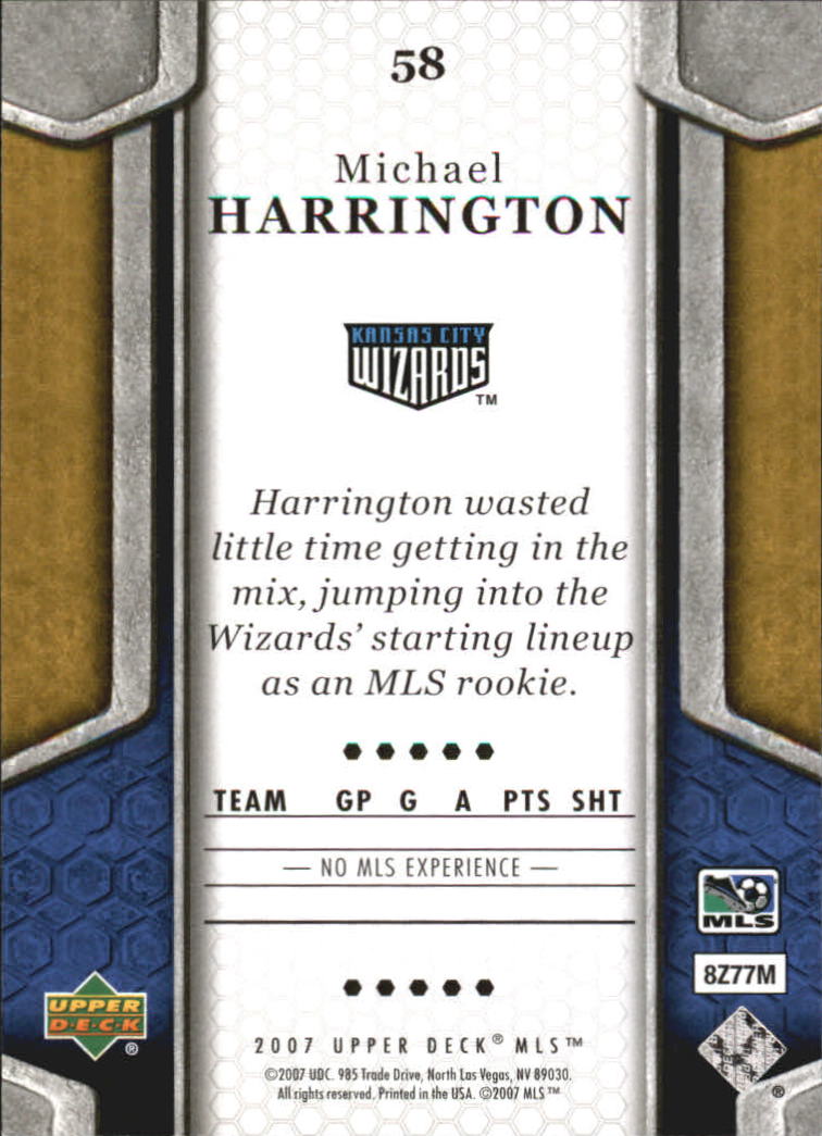 B2113- 2007 Upper Deck MLS Soccer #s 1-100 +Inserts -You Pick- 15+ FREE US SHIP - Picture 63 of 135