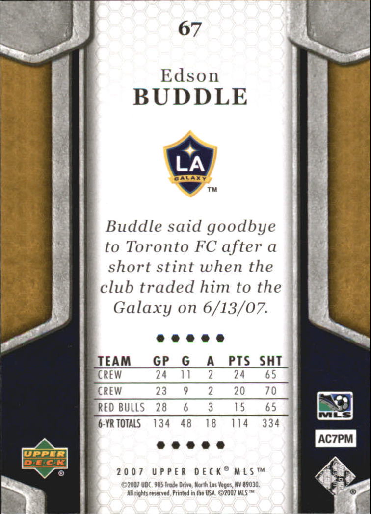 B2113- 2007 Upper Deck MLS Soccer #s 1-100 +Inserts -You Pick- 15+ FREE US SHIP - Picture 75 of 135