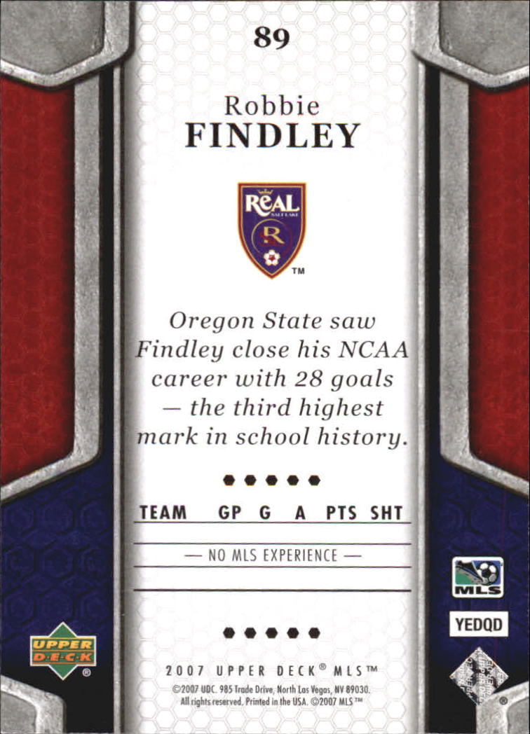 B2113- 2007 Upper Deck MLS Soccer #s 1-100 +Inserts -You Pick- 15+ FREE US SHIP - Picture 109 of 135