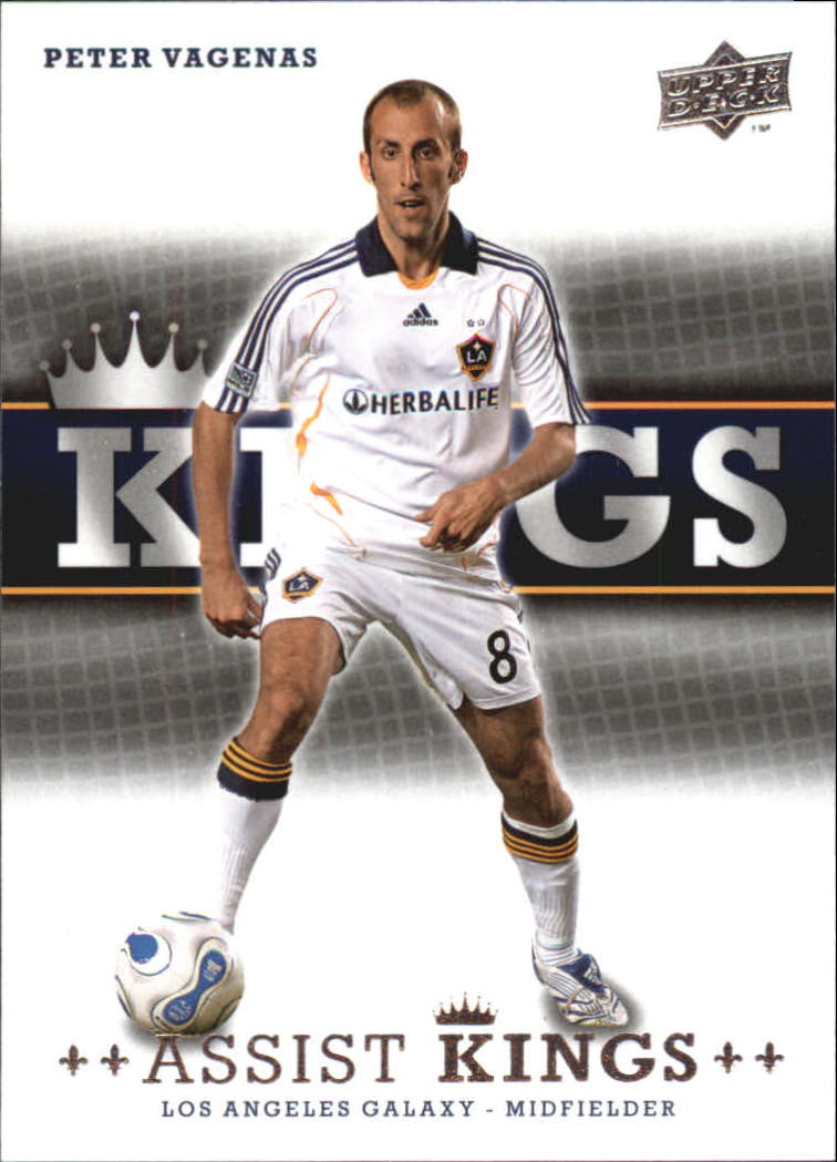 2008 Upper Deck MLS Assist Kings #AK19 Peter Vagenas