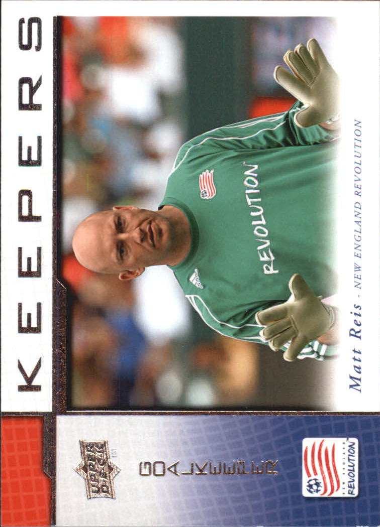 2008 Upper Deck MLS Keepers #KP10 Matt Reis