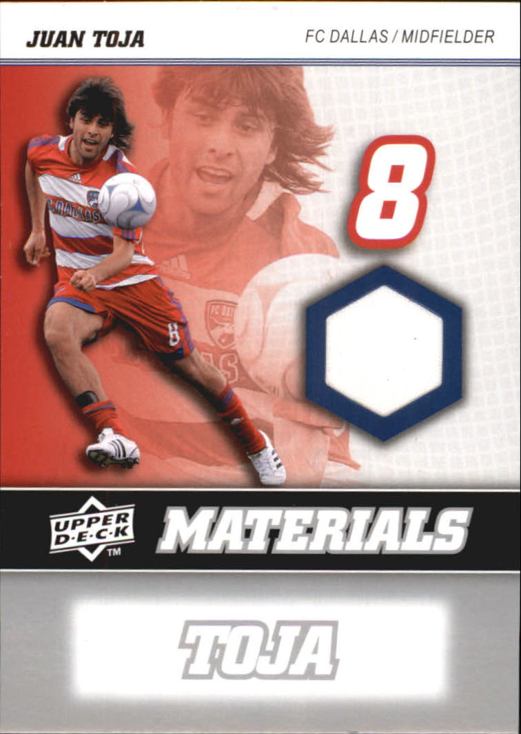 2008 Upper Deck MLS Materials #MM15 Juan Toja