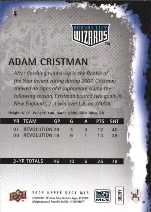 B6432- 2009 Upper Deck MLS Soccer Card #s 1-200 -You Pick- 15+ FREE US SHIP - Picture 9 of 384