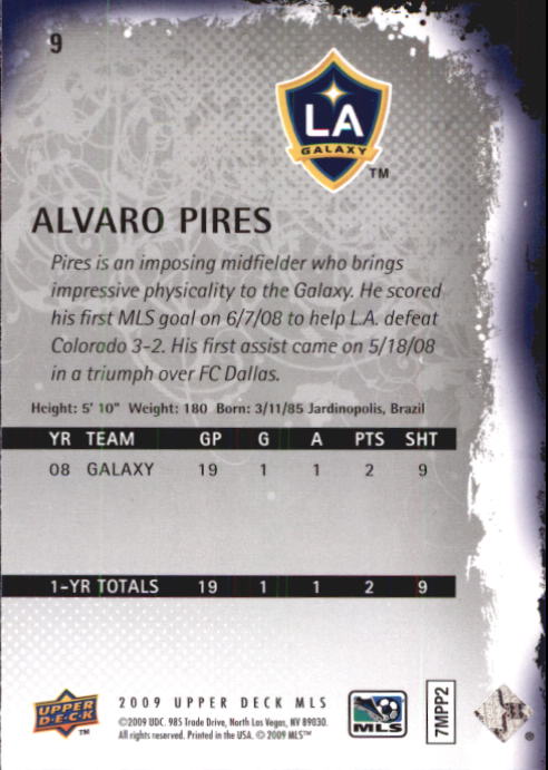 B6432- 2009 Upper Deck MLS Soccer Card #s 1-200 -You Pick- 15+ FREE US SHIP - Picture 19 of 384