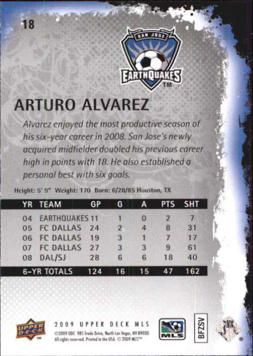 B6432- 2009 Upper Deck MLS Soccer Card #s 1-200 -You Pick- 15+ FREE US SHIP - Picture 37 of 384