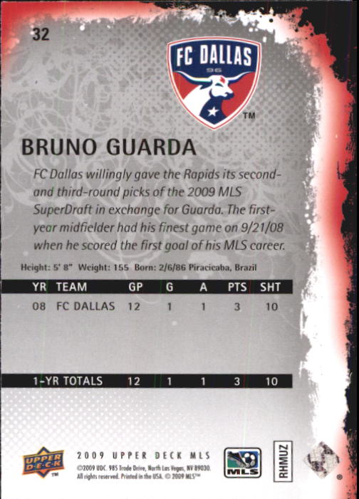 B6432- 2009 Upper Deck MLS Soccer Card #s 1-200 -You Pick- 15+ FREE US SHIP - Picture 65 of 384